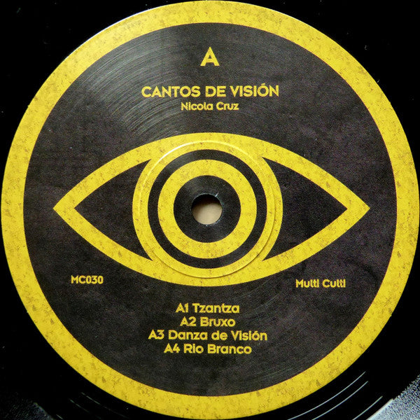 Nicola Cruz : Cantos De Visión (12", EP)