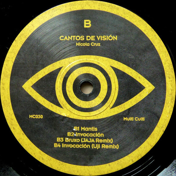 Nicola Cruz : Cantos De Visión (12", EP)