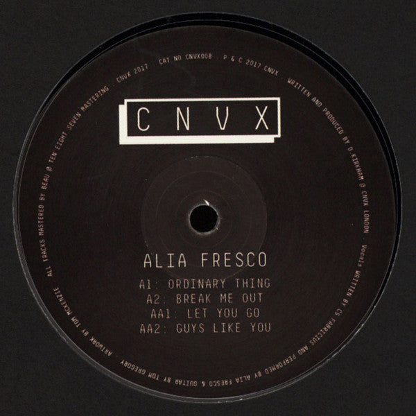 Alia Fresco : Alia Fresco (12", EP)