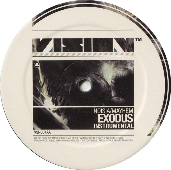 Noisia / Mayhem (7) : Exodus (12")