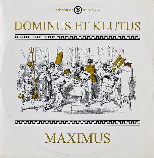 Dominic Angus Et Klute : Maximus (12")