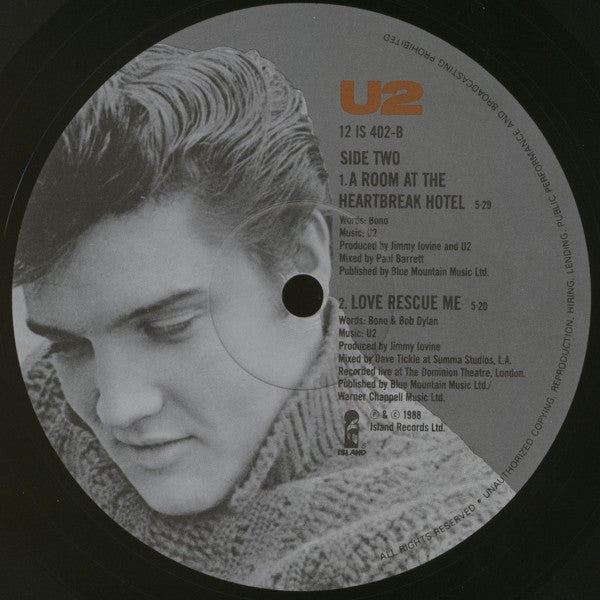 U2 : Angel Of Harlem (12", Single)