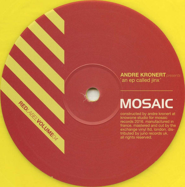 André Kronert : An EP Called Jinx (12", EP, Ltd, 180)