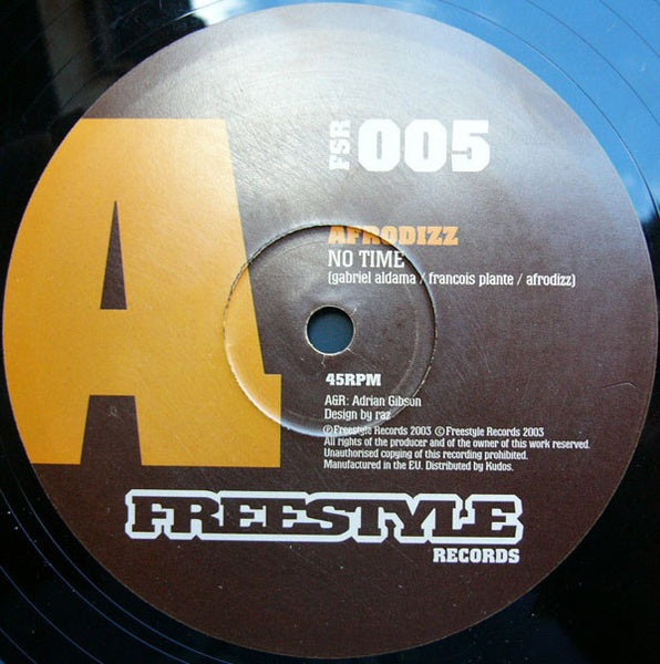 Afrodizz : No Time / Kalakuta Show (12")