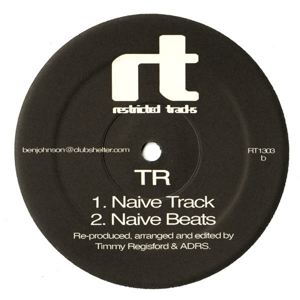 Timmy Regisford : Naive Track (12")