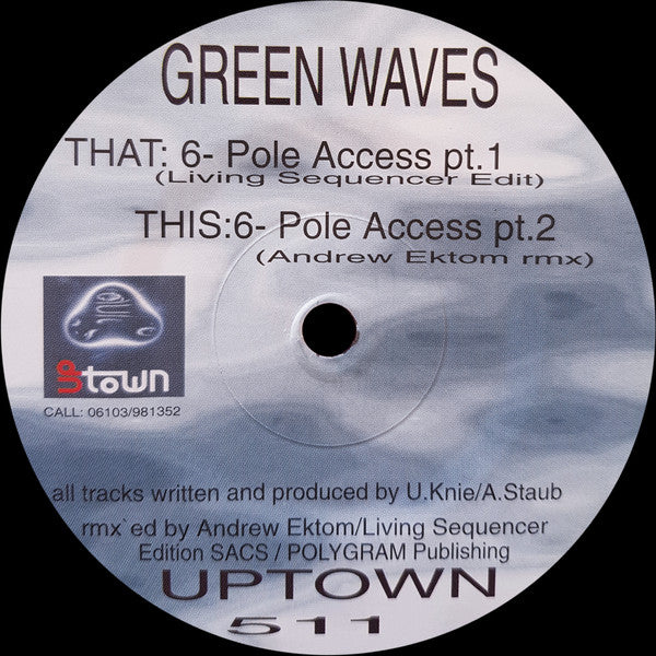 Green Waves : Communicate (12")