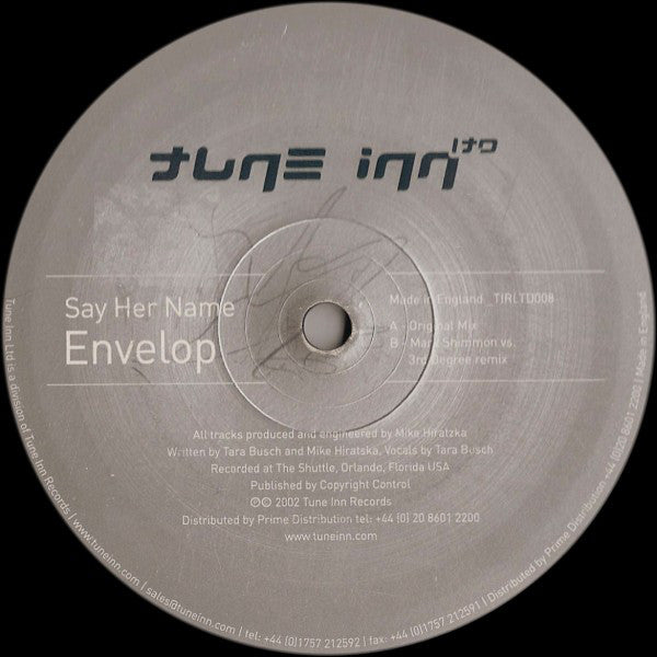 Envelop : Say Her Name (12")