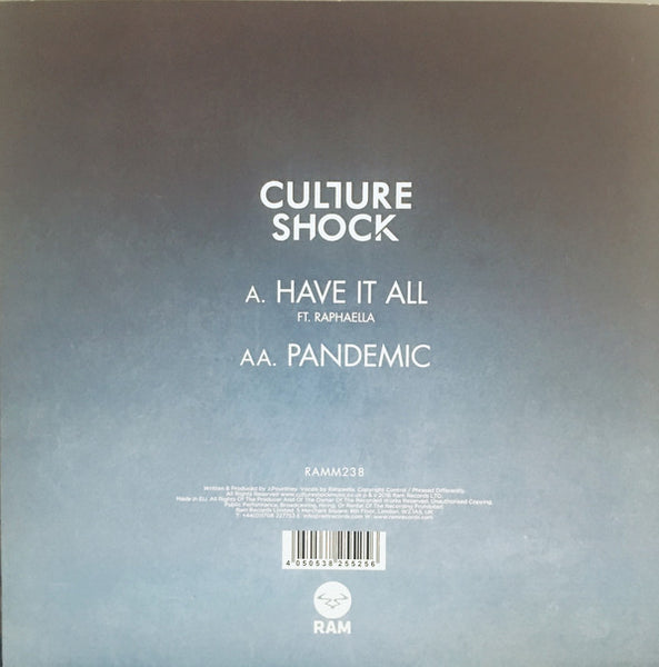 Culture Shock (2) : Have It All / Pandemic (12", Single)