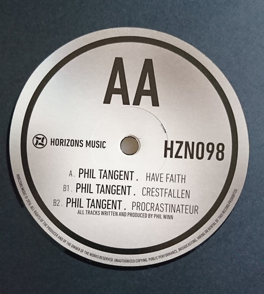 Phil Tangent : Have Faith EP (12", EP)