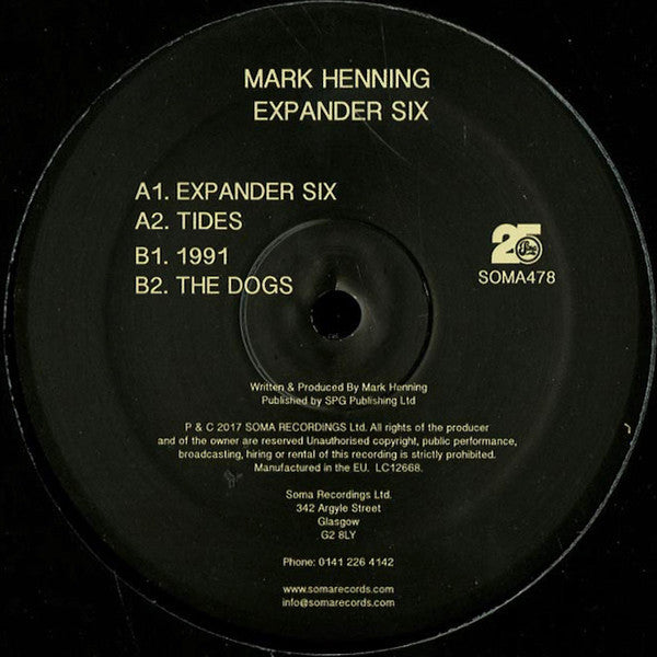 Mark Henning : Expander Six (12", EP)