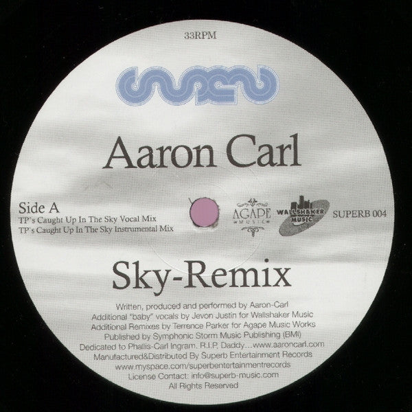 Aaron Carl* : Sky-Remix (12")