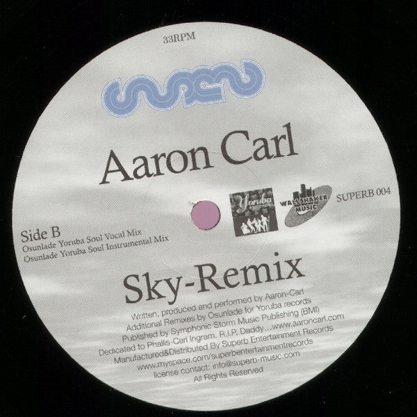 Aaron Carl* : Sky-Remix (12")
