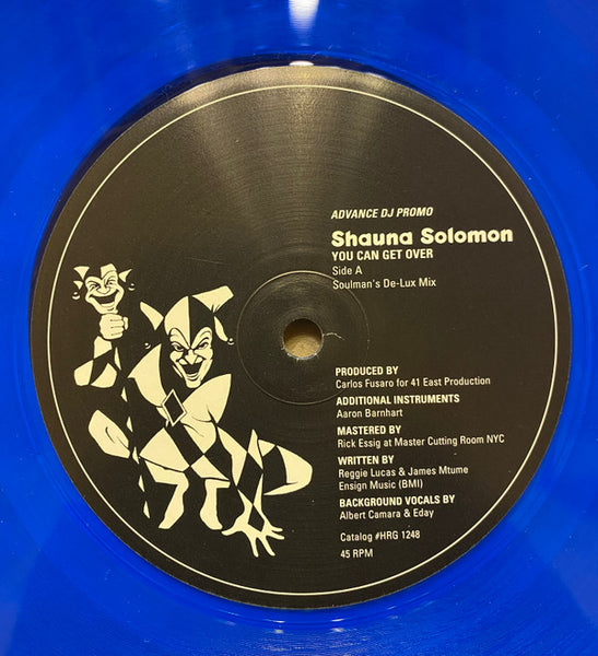 Shauna Solomon : You Can Get Over (12", Blu)