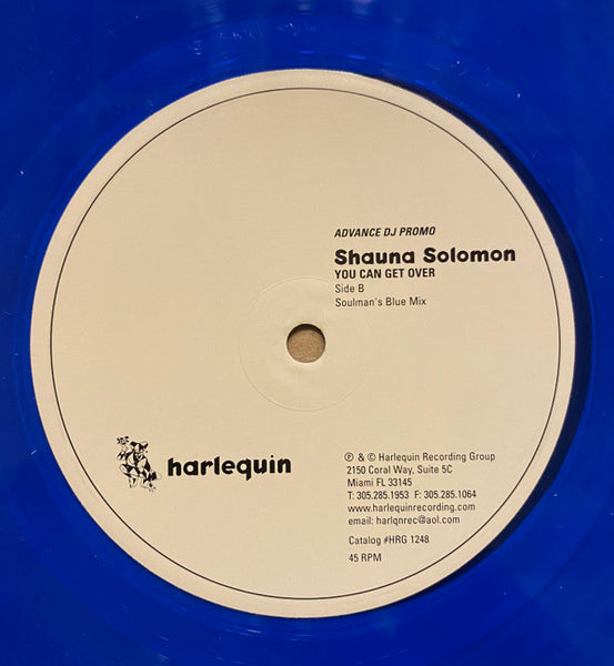 Shauna Solomon : You Can Get Over (12", Blu)