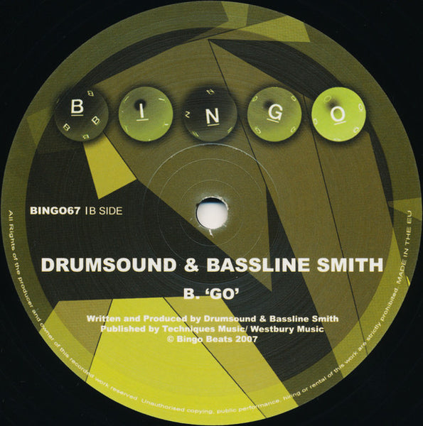 Drumsound & Simon "Bassline" Smith : Good Times Roll / Go (12")