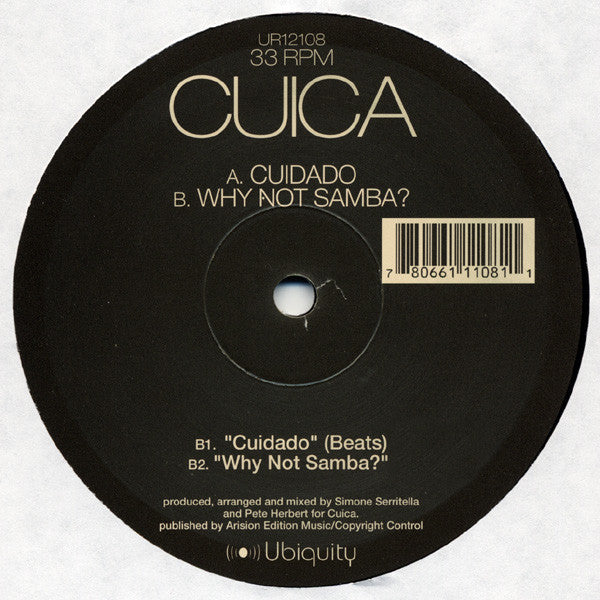 Cuica : Cuidado (12", Ltd)