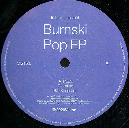 Burnski : Pop EP (12", EP)