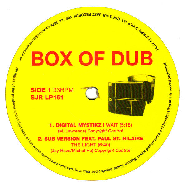 Various : Box Of Dub - Dubstep And Future Dub (3x12", Album)