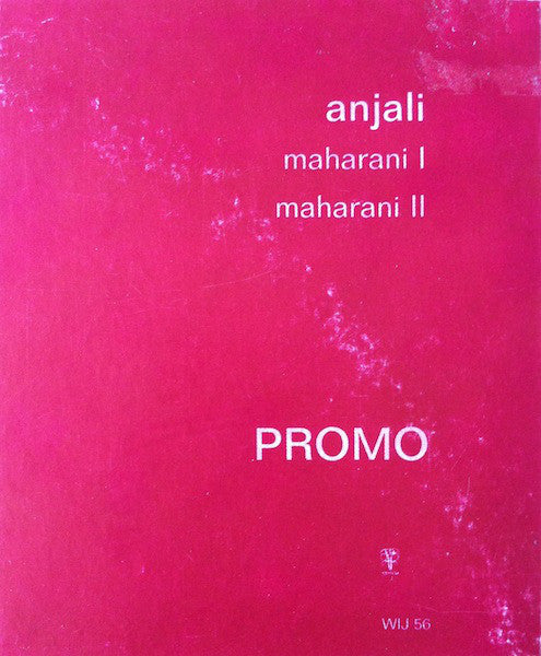 Anjali : Maharani I & II (12", Promo)