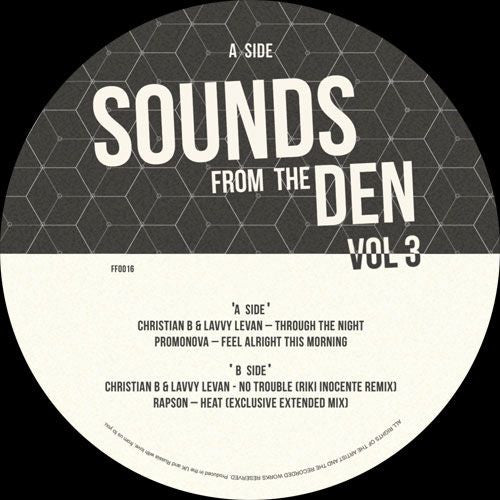 Various : Sounds From The Den Vol 3 (12", EP, Comp)