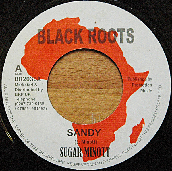 Sugar Minott : Sandy (7", Single)