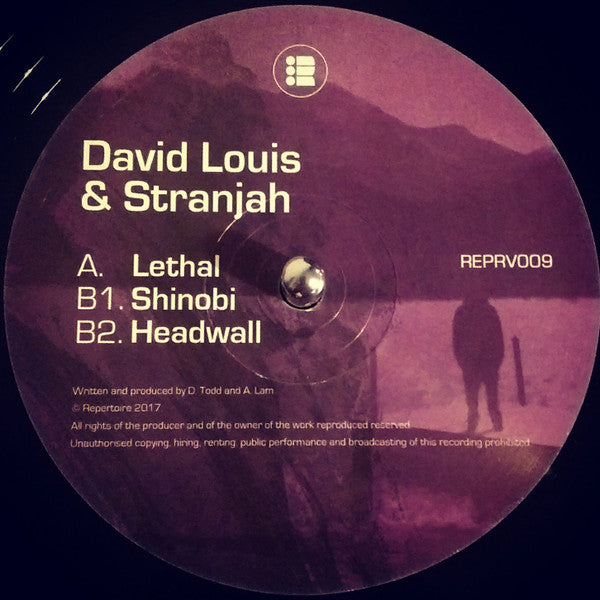 David Louis (5) & Stranjah : Lethal EP (12", EP, Ltd)