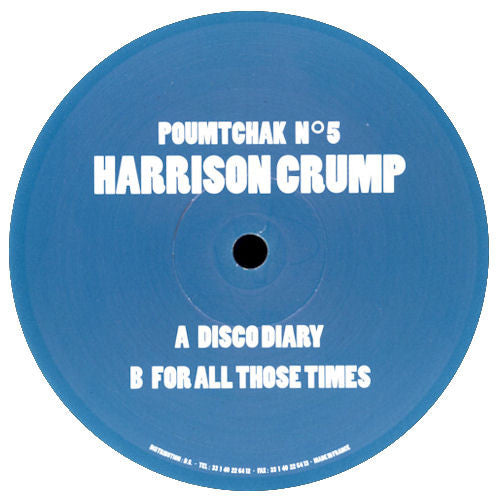 Harrison Crump : Disco Diary (12")