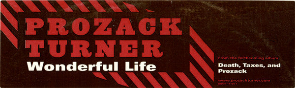 Prozack Turner : Wonderful Life (12", Promo)
