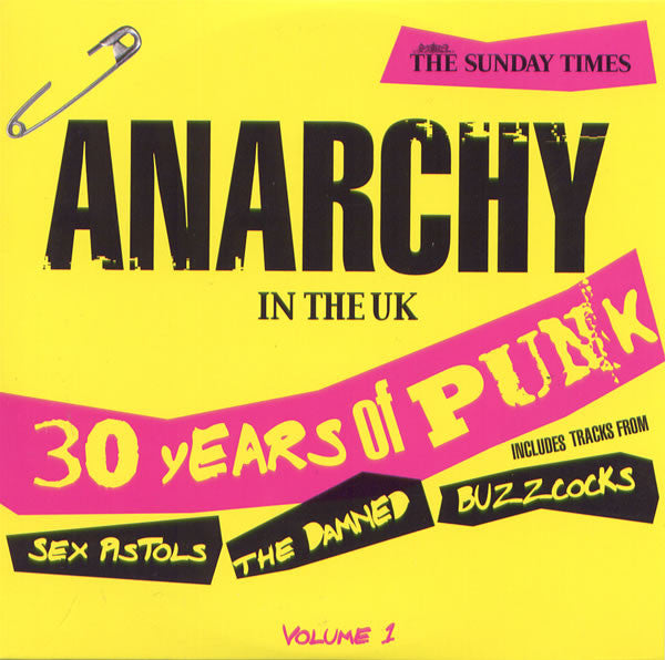 Various : Anarchy In The UK - 30 Years Of Punk - Volume 1 (CD, Comp, Promo)