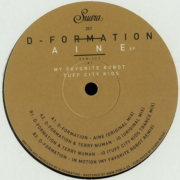 D-Formation : Aine EP (12", EP)