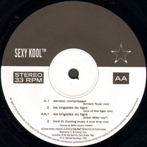 Sexy Kool : Aerobic Compressor (12")
