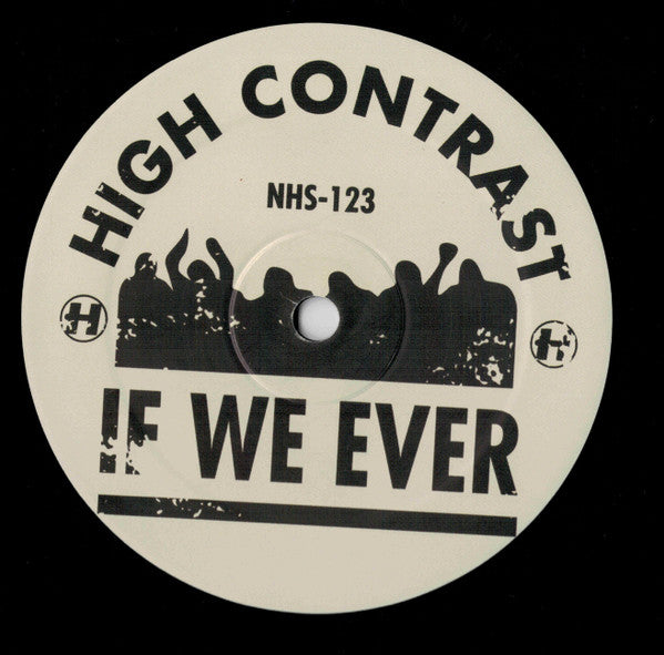 High Contrast : If We Ever b/w Pink Flamingos (12")