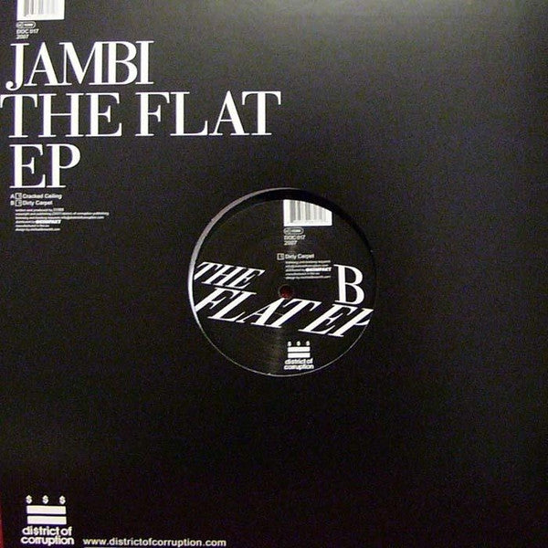 Jambi : The Flat E.P. (12", EP)