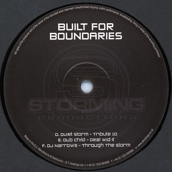 Various : Built For Boundaries LP Sampler (2x12", Smplr)