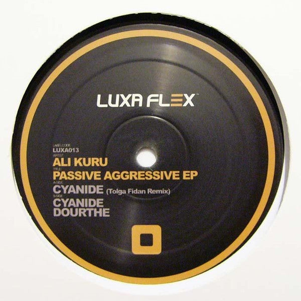 Ali Kuru : Passive Aggressive EP (12", EP)