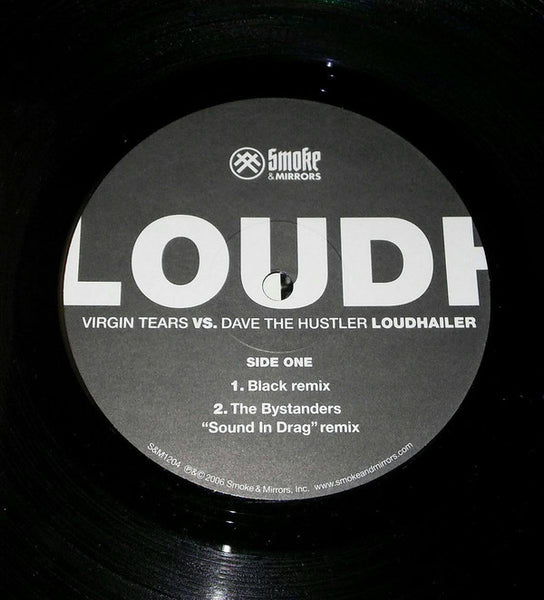 Virgin Tears vs. Dave The Hustler : Loudhailer (12")