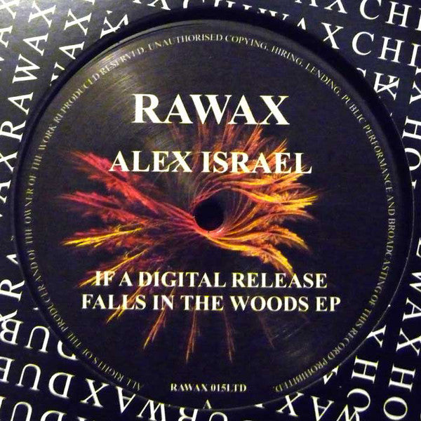 Alex Israel : If A Digital Release Falls In The Woods EP (12", EP, Ltd)