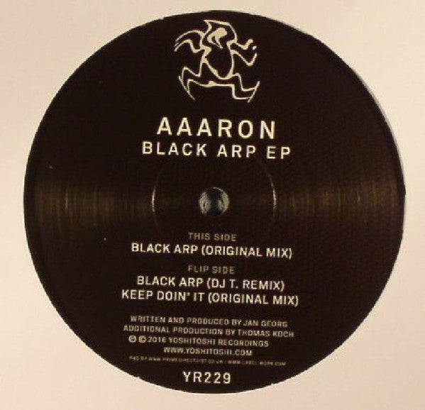 Aaaron : Black Arp EP (12", EP)