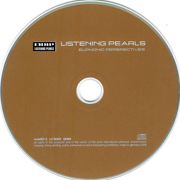 Various : Listening Pearls - Euphonic Perspectives (CD, Comp, Dig)