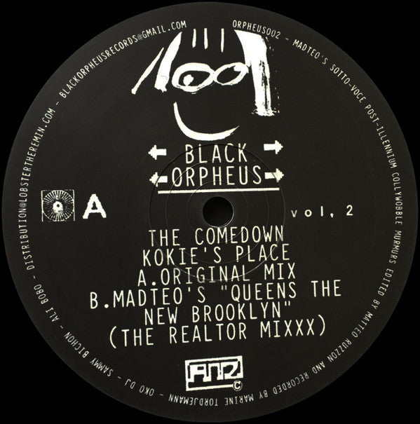 Madteo, The Comedown (2) : Kokie's Place (12", EP)