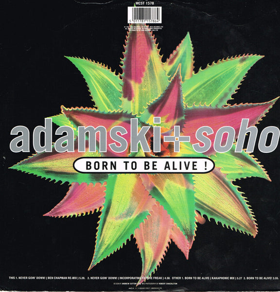 Adamski + Jimi Polo / Adamski + Soho (2) : Never Goin' Down! / Born To Be Alive! (12", Single)