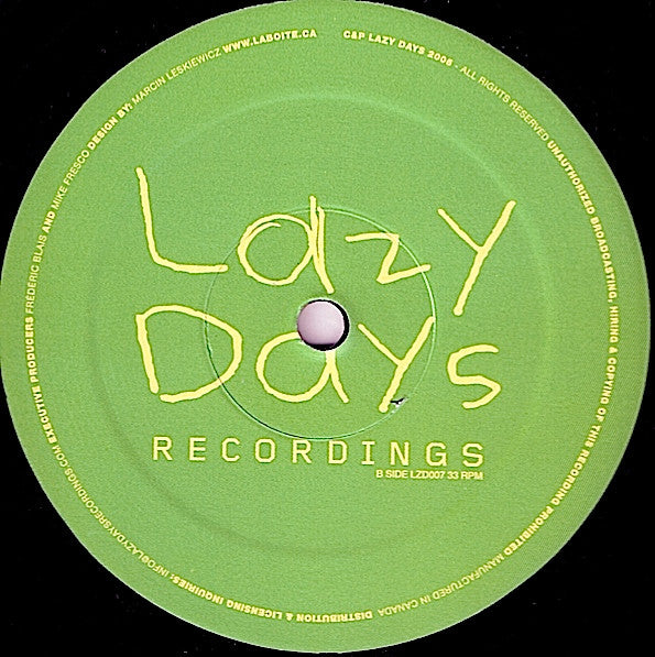 Iz & Fred Everything : On My Mind (12")