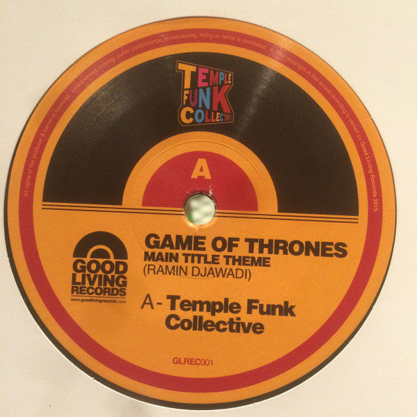 Temple Funk Collective : Game Of Thrones (7")