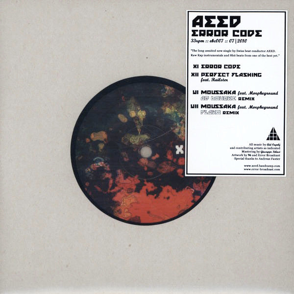 AEED : Error Code (7", EP, Ltd)