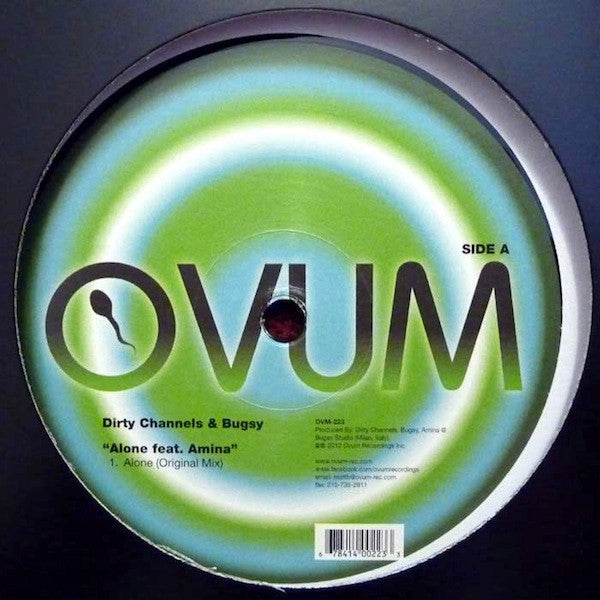 Dirty Channels & Bugsy (12) : Alone (12")