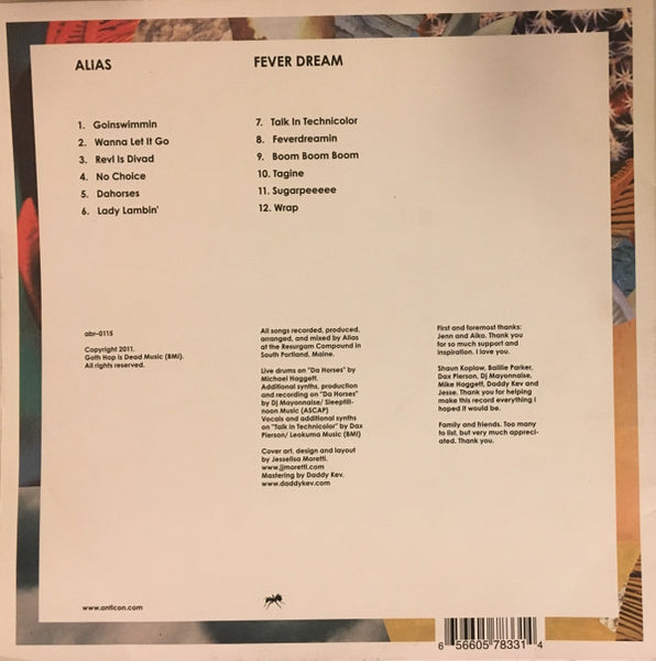 Alias (3) : Fever Dream (2x12", Album, Ltd)