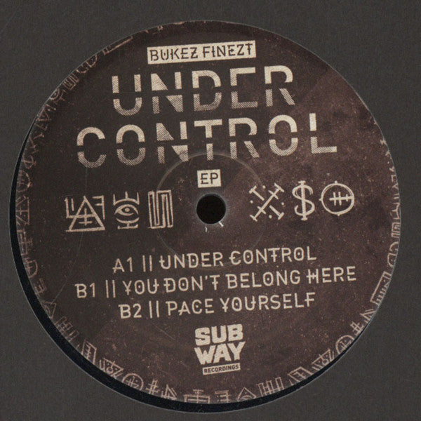 Bukez Finezt : Under Control (12", EP, RP, Bla)