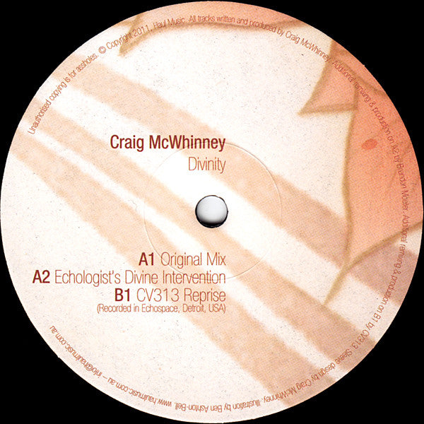 Craig McWhinney : Divinity (12")