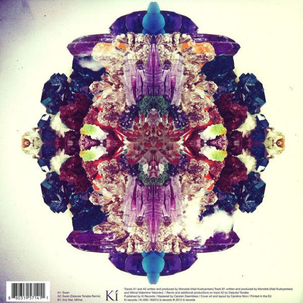 Monokle : Swan (10", Blu)