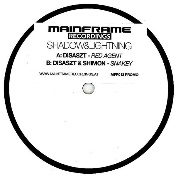 Disaszt / Disaszt & Shimon : Red Agent / Snakey (12", Ltd, Promo, Smplr, W/Lbl, Sti)